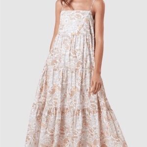 Charlie holiday Isabella dress in neutral floral